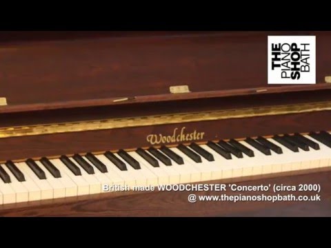 2000 Woodchester Concerto Upright Piano @ The Piano Shop Bath