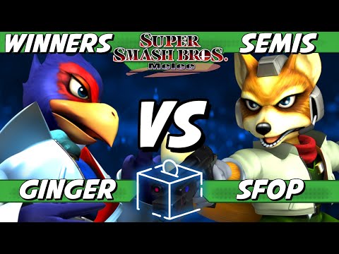 Coinbox 52 - Ginger (Falco) vs SFOP (Fox) Winners Semis - Smash Melee