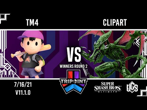 Tripoint Smash 105 - Winners Round 2 - TM4(Ness) Vs. Clipart(Ridley)