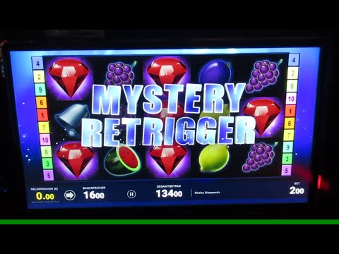 Sticky Diamonds Spannende Bonusserie am Spielautomat auf 2€ Gewonnen! Bally Wulff Spielothek