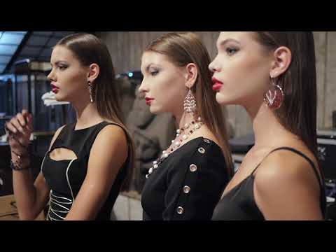 Ukrainian fashion week glow backstage
