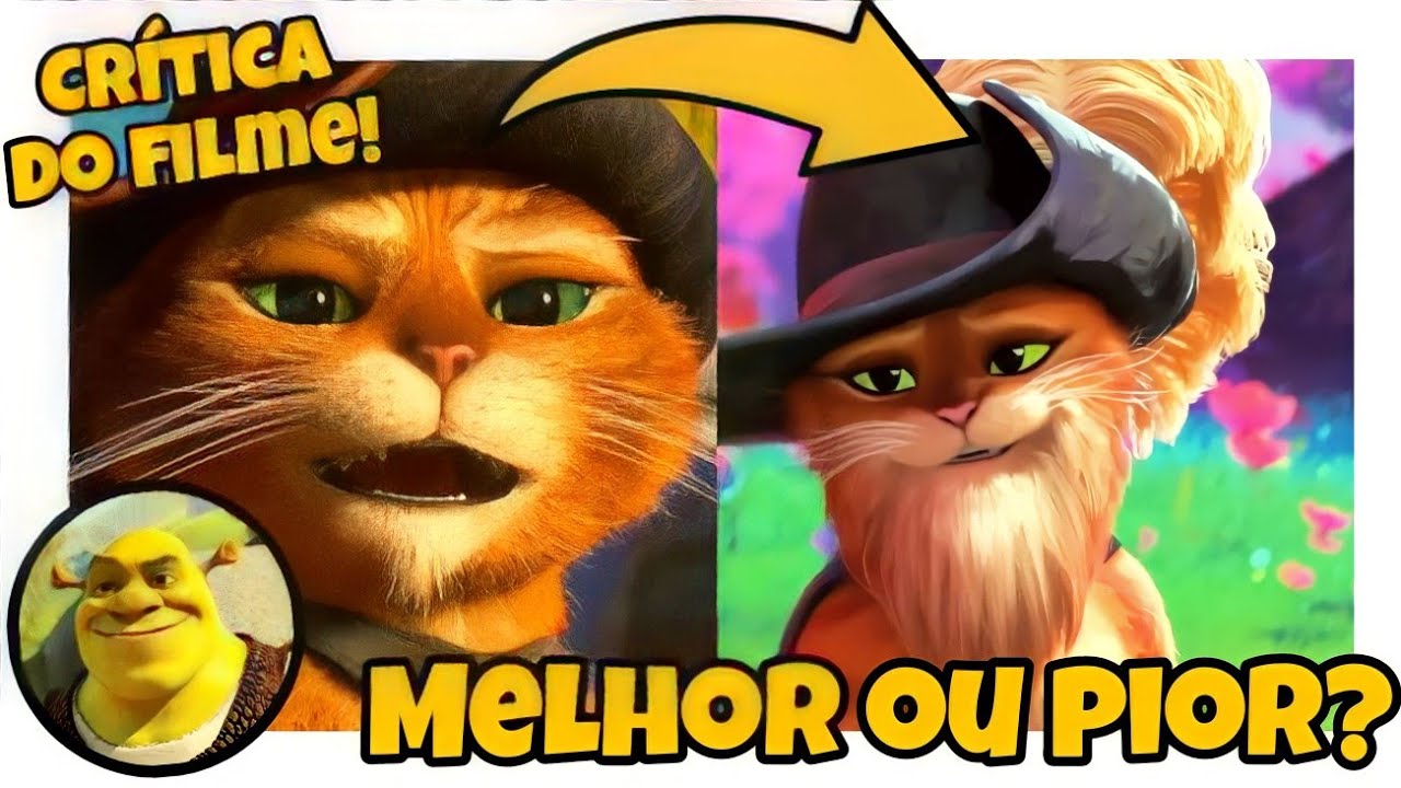 GATO DE BOTAS 2 TEM + SHREK QUE O PRIMEIRO? Crítica Gato de Botas 2 o Último Pedido! Melhor de 2022?