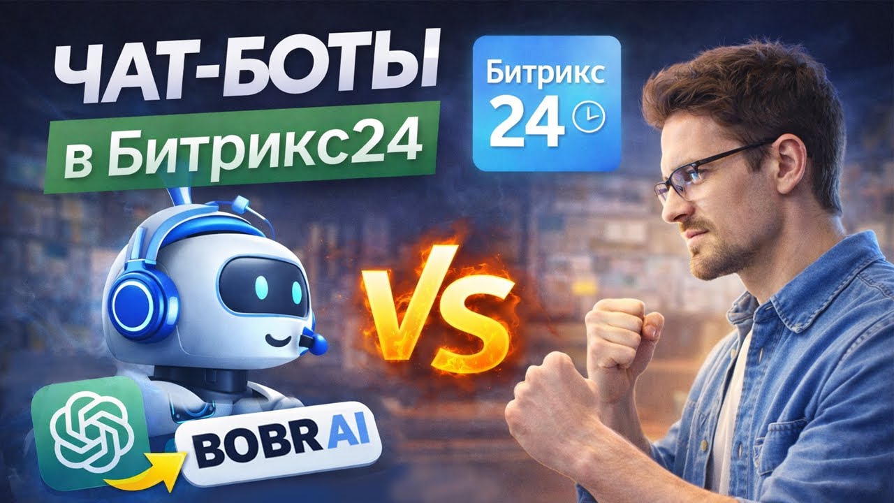 Чат-боты с искусственным интеллектом для Битрикс 24