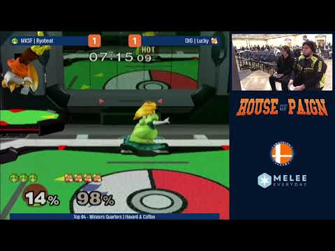 House of Paign 22 - MKSF | Ryobeat (Peach) vs DIG | Lucky (Fox/Marth) - Top 64 - Winners Quarters