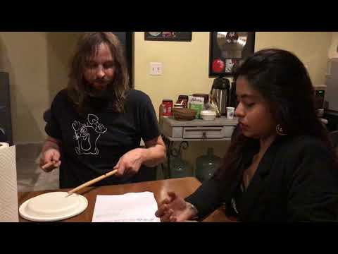 Mohini Dey and Marco Minnemann playing Konnakol