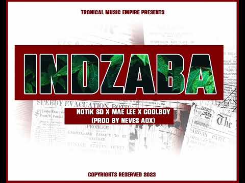 Indzaba (official audio) Notik x Mae Lee x Coolboy