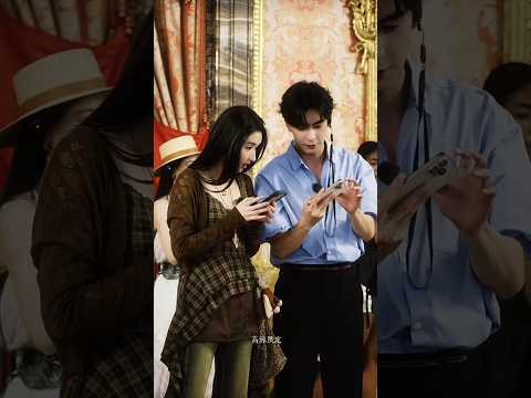 "A Sudden Love" CP moment #chenxingxu and Wangyuwen 🎥 filming "wow the world 🌎" Variety show 📍🇪🇸