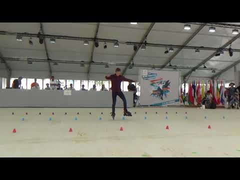 WFSC 2018   ARNHEM   Classic Slalom Junior Men Finals   9 place De Galassus Titouan