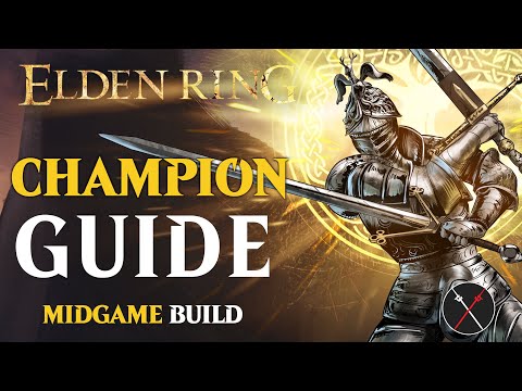 Elden Ring Strength Power Stance Build Guide - How to Build a Champion (Level 50 Guide)