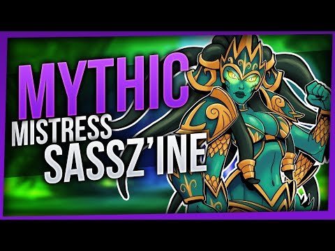 Mistress Sassz'ine | Mythic Tomb of Sargeras | Enhancement Shaman [WoW Legion 7.2.5]