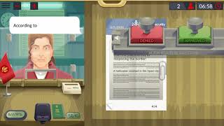 Black Border Game Day 2 Part 1 (latest version) Walkthrough