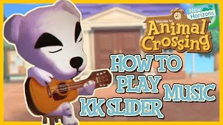 How To Play KK Slider Music in Animal Crossing New Horizons
