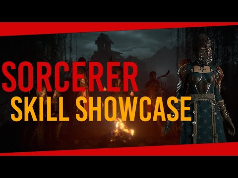 ALL Sorcerer Skills Showcase 4K | Diablo IV