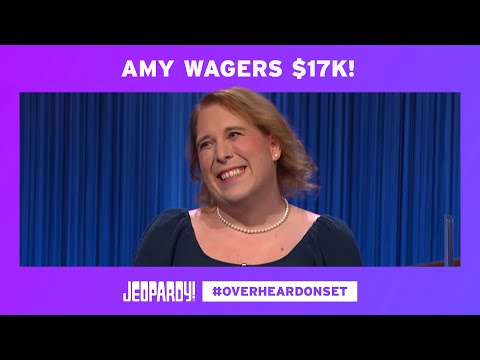 Overheard On Set: A Big Final Jeopardy! Wager | JEOPARDY!