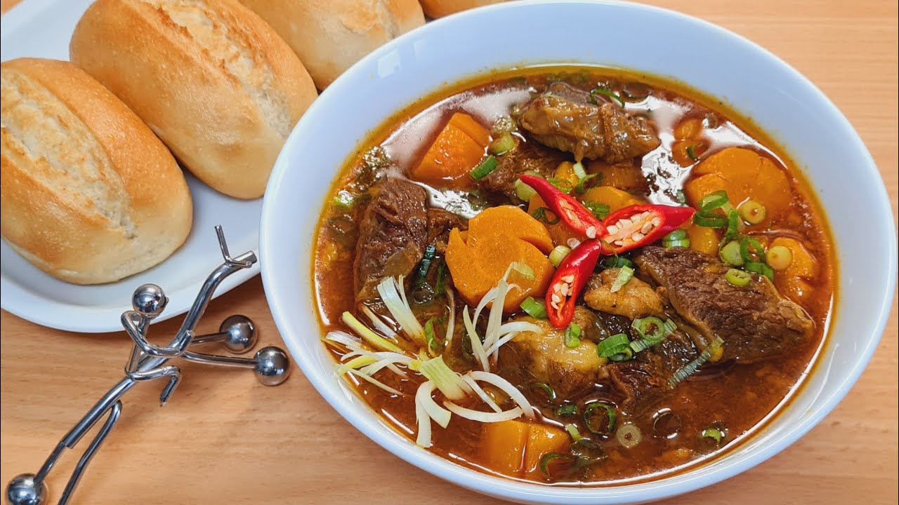 Cách Nấu Bò Kho Bằng Gói Gia Vị