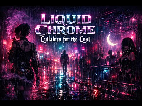 LIQUID CHROME: Lullabies for the Lost 🌙 Goth Synthwave / Dark Synthwave Mix
