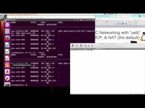 Linux Containers (LXC) Networking Deep Dive - Video 003a - LXC veth Adapters w/Bridge Int. (br0)
