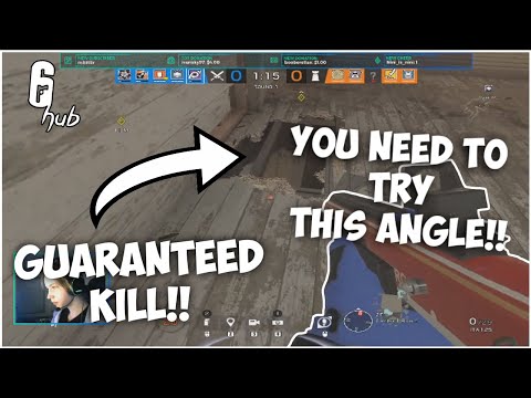 *NEW* Insane Angle On Theme Park (YOU NEED TO TRY IT) | Rainbow Six: Siege Twitch Clips