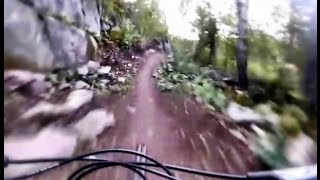 preview picture of video 'Slick Rock Mountain Biking in Duluth Minnesota'