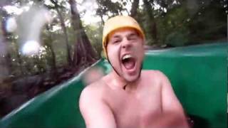 preview picture of video 'Costa Rica Water Slide, Playa Langosta Trip'