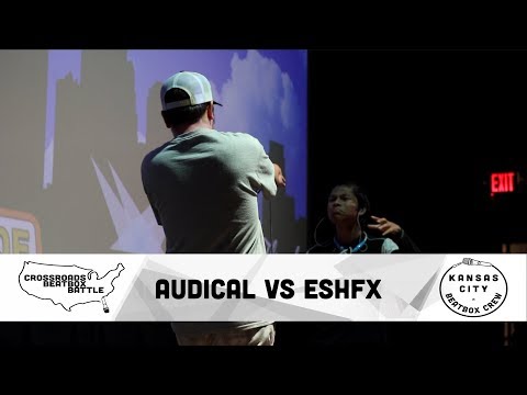 Audical VS Eshfx | Top 16 | Crossroads Beatbox Battle 2018