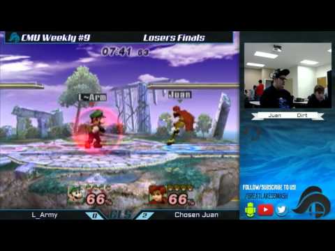 CMU Weekly 9 Losers Finals - L Army (Luigi) vs. Chosen Juan (Roy)