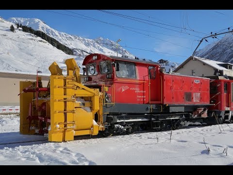 Winterdienst auf Schienen - Stahlkolosse auf eisigen Gleisen – Doku HD