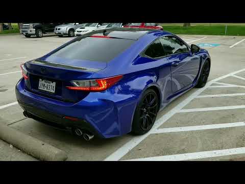 Lexus RC-F w / Borla S-Type Cat-Back Exhaust