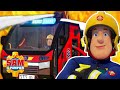Sauvetage d'incendie par camion de pompiers ! | Sam le Pompier | dessin animé de sécurité