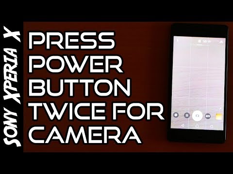 💡Sony Xperia X Tips🔨: Press Power Button Twice for Camera! 📱[4K]