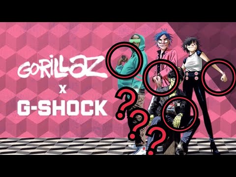 ゴリラズ x G-Shock コラボ 予想モデル | G-Shock x Gorillaz Collaboration watch