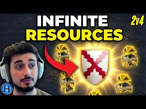 This is How You HARD CARRY Team Games | 2v4 AoE2