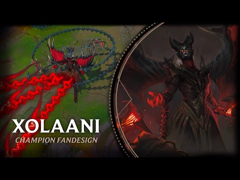 Designing a NEW League of Legends CHAMPION | Xolaani | The Bloodweaver