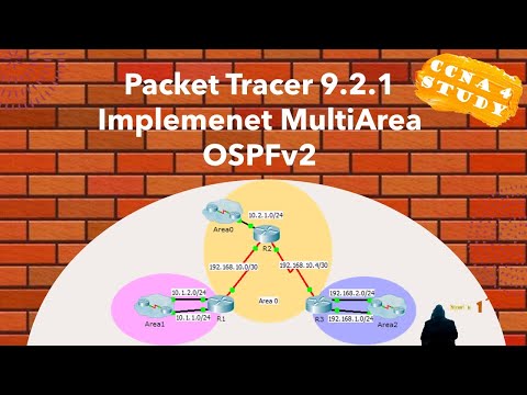 Implement Multiarea OSPFv2