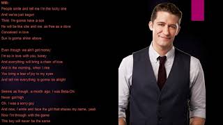 Danny’s Song Glee Lyrics