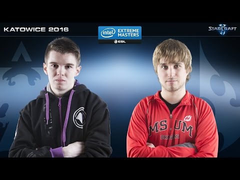 StarCraft 2 - MarineLorD vs. puCK (TvP) - IEM Katowice 2016 - Ro32