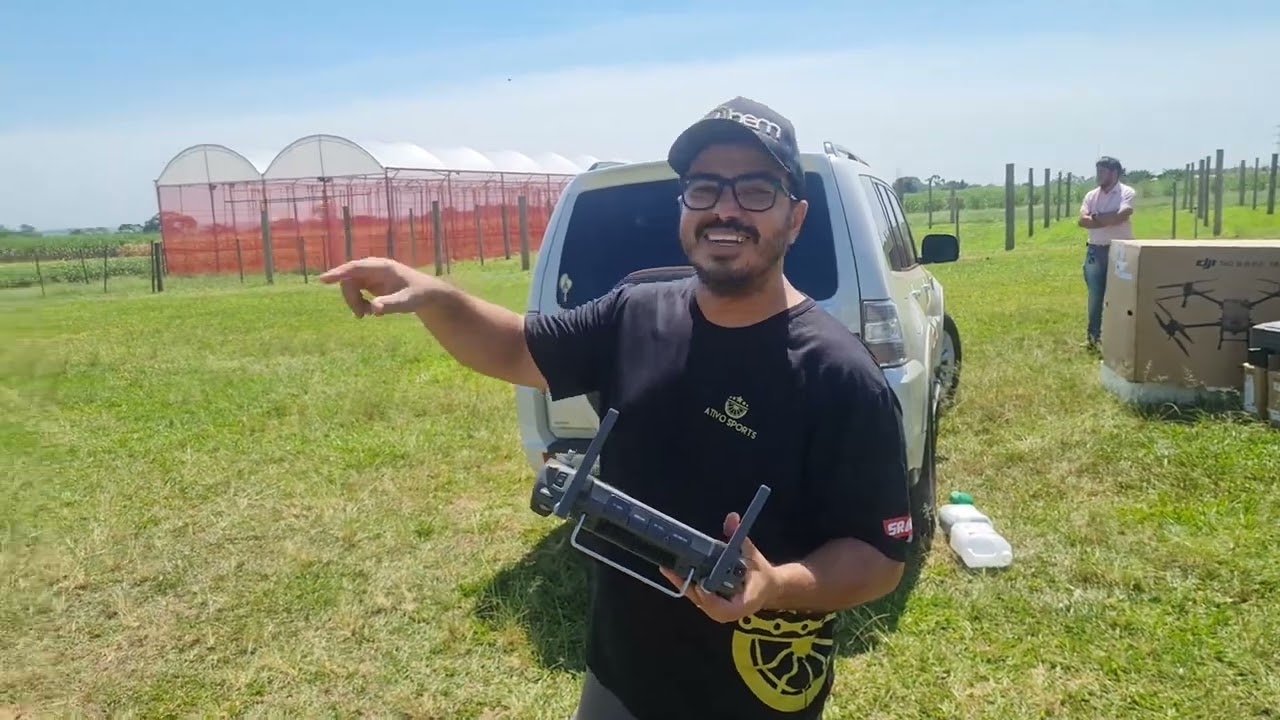 DJI Agras T40 (Entrega técnica na Coopercitrus Bebedouro)