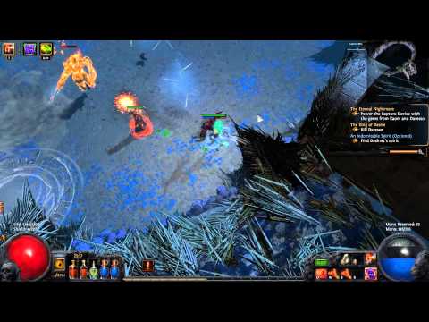 Path of Exile - Act 4 Daresso fight normal tempest