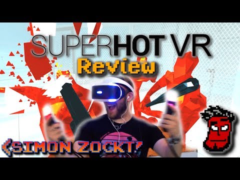 Superhot VR PSVR Review | Superhot VR (PS4) Gameplay Test [German Deutsch]