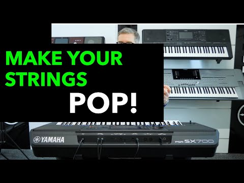 How to Make Your Strings POP on Yamaha Genos & PSR SX Series.