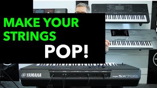 How to Make Your Strings POP on Yamaha Genos & PSR SX Series