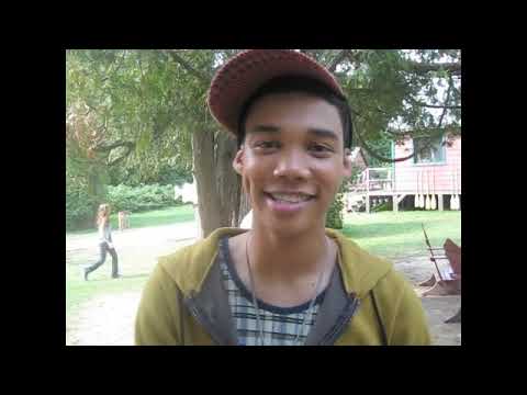 CAMP ROCK 2's Roshon On Set!