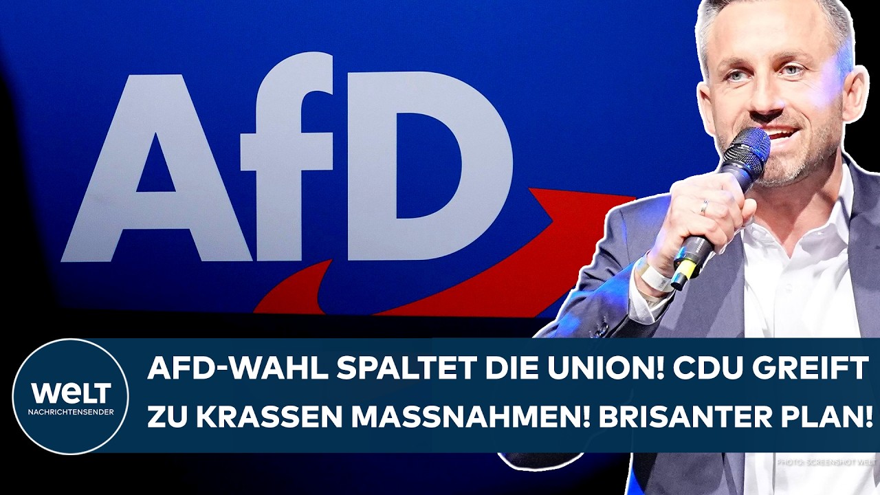 SACHSEN-ANHALT: AfD-Wahl spaltet die CDU! Tiefes Misstrauen! SO will Union weiteren Eklat verhindern