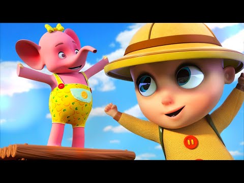 Um Elefante se Balançava | Canções Infantis | Músicas Infantis | LooLoo Kids Português