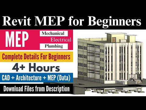 Learn Revit MEP from Scratch Day 1 Introduction to BIM MEP Design