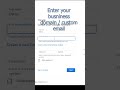 Create A Google Account Using Business Domain Custom Email