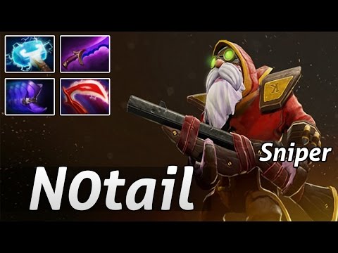 Sniper Dota 2 by Notail Gameplay - Dota 2 Epic Moments