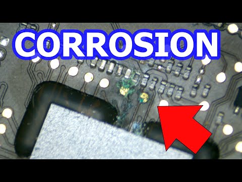 Old MacBook Air Liquid Damage Repair