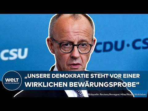 SONNTAGSFRAGE: AfD und CDU gleichauf! Jetzt reagiert Kanzler Merz auf schockierende Umfrage!
