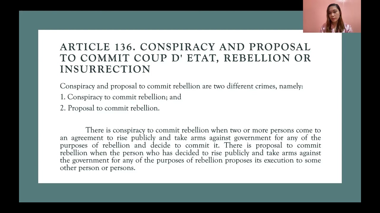 Title III  Crimes Against Public Order